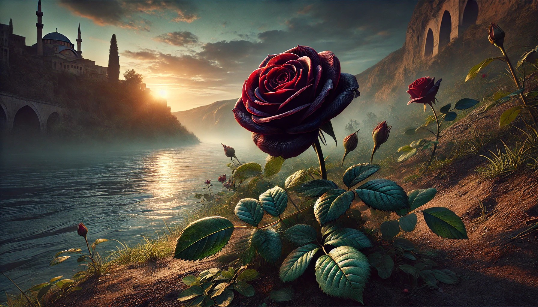 La rosa nera di Halfeti, un fenomeno straordinario tra leggenda e realtà